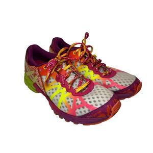 ASICS Gel Noosa Tri 9 Women's 8.5 Running Shoes Triathlon Running Neon Bright